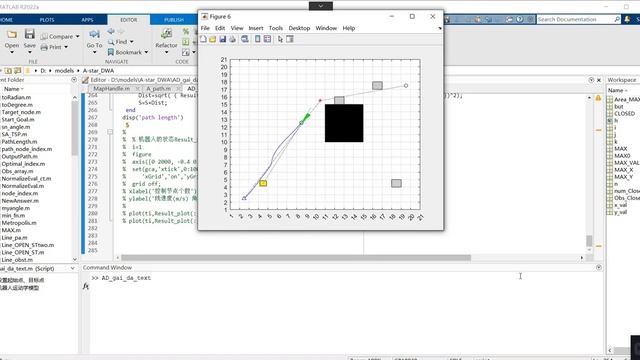 path planningof A-star fusion DWA realize static/dynamic obstacle avoidance (matlab) смотреть онлайн