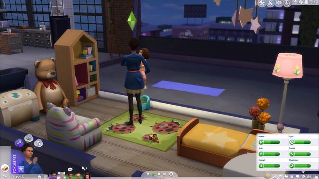 The Sims 4 /Isabels Liv /part 41 - Afslapning med familien смотреть онлайн