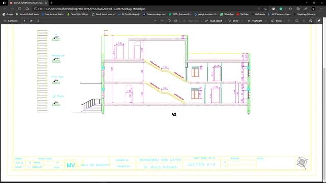 Convert DWG to PDF using AutoCAD ( تحويل DWG إلى PDF باستخدام أوتوكاد ) смотреть онлайн
