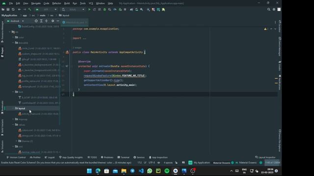 How to restore activity_main.xml file in Android Studio смотреть онлайн