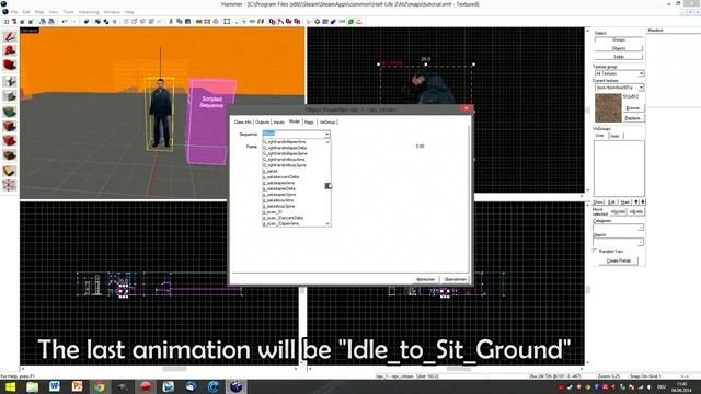 Hammer Editor Tutorial 25 - NPC animation смотреть онлайн