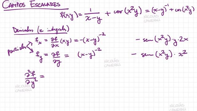 18. Campos escalares: dominio, derivadas parciales y direccionales, teorema de Schwarz, gradiente смотреть онлайн