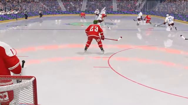 NHL 22 выброс шайбы с зоны перешел в гол смотреть онлайн