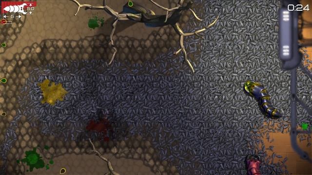 Insatia Gameplay - A Giant Carnivorous Worm Bloodbath! - Insatia Part 1 смотреть онлайн