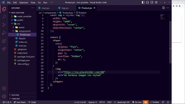 Curso Material UI #08: Práctica con styled (@emotion/styled), Box y Flexbox смотреть онлайн