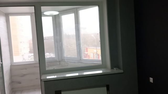 Утепление балкона и ремонт комнаты.