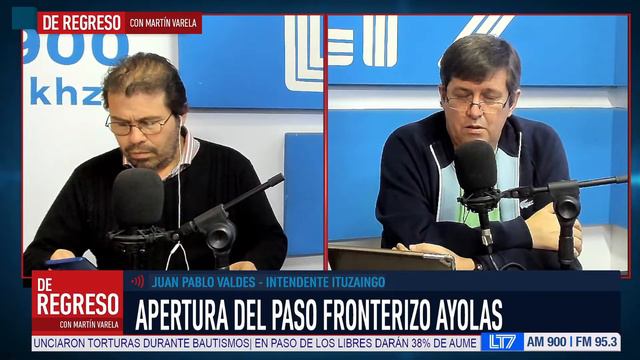 Apertura del paso fronterizo: charlamos con Juan Pablo Valdés, intendente de Ituzaingó смотреть онлайн