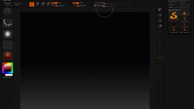 ZBrush Tutorial (Getting Started) - Draw attributes смотреть онлайн