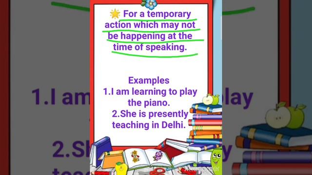Present Continuous Tense Grade 5 смотреть онлайн