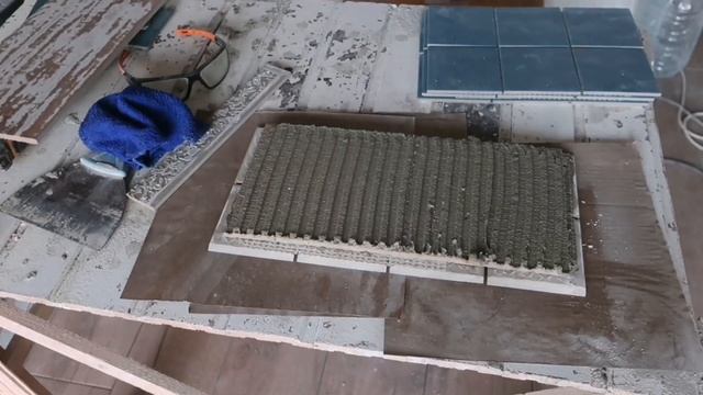 Не знал как сделать полку из мелкой плитки? Смотри / How to make a tile shelf #diy #make смотреть онлайн