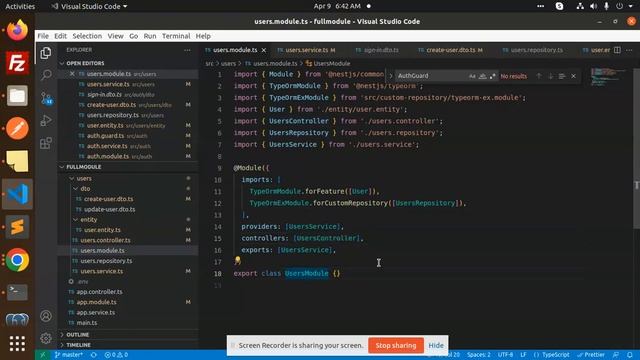 NestJS, TypeORM and PostgreSQL #3 Login and Register Nestjs typeorm with JWT Auth смотреть онлайн
