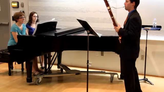 David Maslanka Sonata for bassoon and piano, Mvt 1 смотреть онлайн
