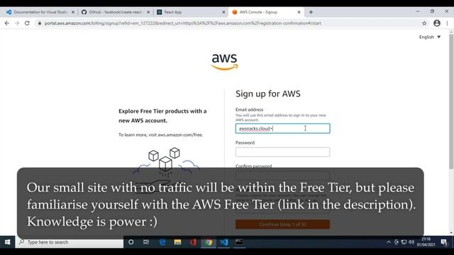 Create and host a website with React and AWS from scratch in under 30 minutes... For free! смотреть онлайн