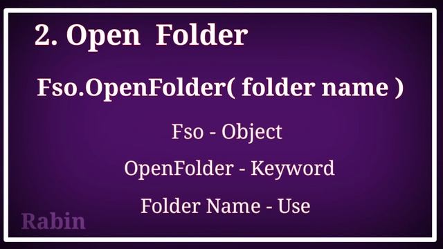 Create, Open,Copy,Move and Delete Folder using VBA #mkdir #excelVBA смотреть онлайн