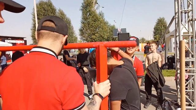 URBAN FEST/СТРИТЛИФТИНГ СОРЕВЫ (МНОГОПОВТОРКА+16кг) ШАНАС НЕ смотреть онлайн