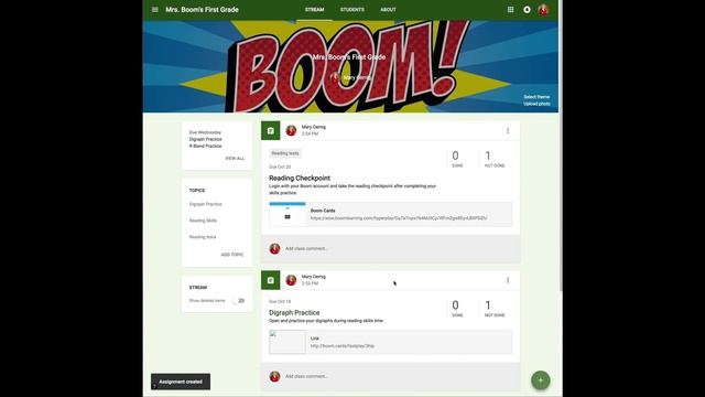 Boom Cards & Google Classroom смотреть онлайн