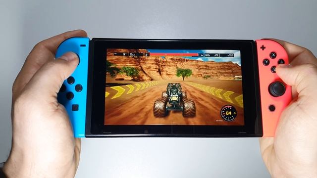 Monster Jam Steel Titans Nintendo Switch handheld gameplay смотреть онлайн