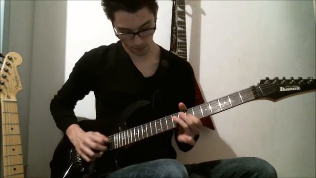 Enter Sandman - Metallica (Guitar Solo Cover) смотреть онлайн