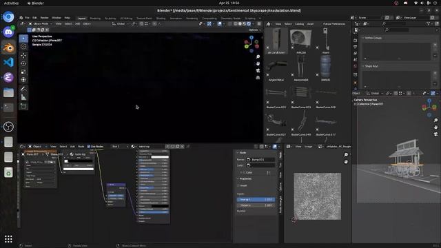 Cyberpunk Environment | Blender 3.5 смотреть онлайн