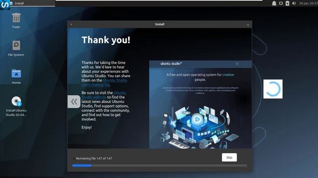 Install Ubuntu Studio 20.04 LTS Linux - Full Disk Installation on Computer смотреть онлайн
