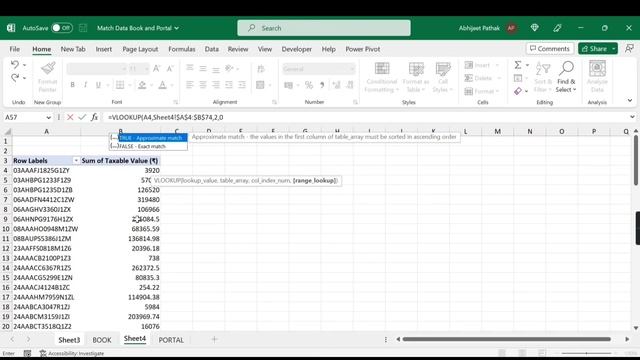 Match Two Sheets/Workbook Data Based on Real Time Problem | How to Match Two Workbook Data смотреть онлайн