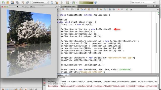 JavaFX Programming: Create a Chain of Effects смотреть онлайн