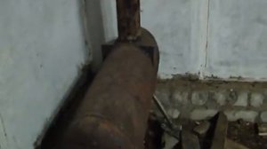 Простая печь-буржуйка из газового баллона