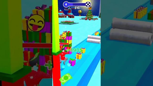 Noel Run 3D Games All Levels Android,ios Gameplay New Update Max level #shorts смотреть онлайн