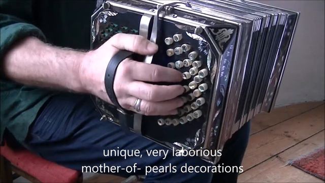 ELA Louis XV 142 tone bandoneon - unique model - for sale смотреть онлайн