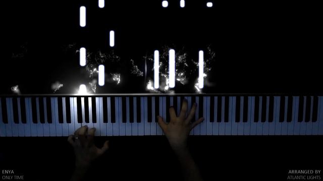 Enya - Only Time (Piano Cover) - Tutorial смотреть онлайн