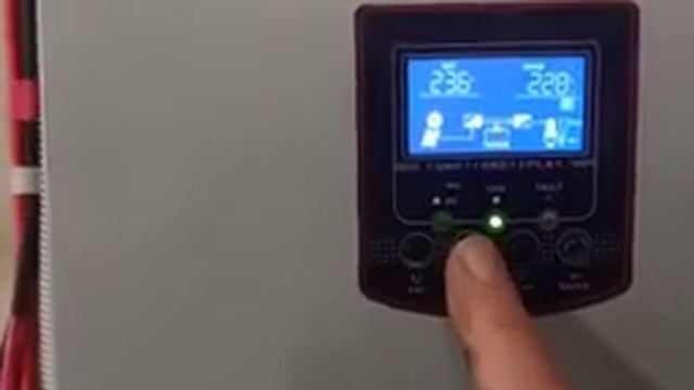 Off grid 3KVA 24V PWM Pure Sine Wave Hybrid Power Solar Inverter Solar Charger Controller test смотреть онлайн