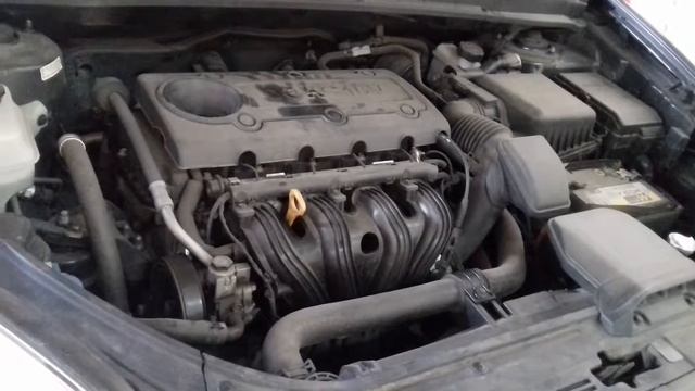 Ruído no motor da Kia Carens . смотреть онлайн