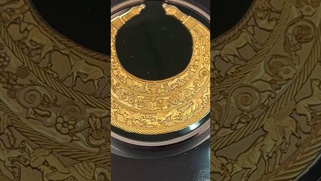 Серебряная монета Камеруна "Золотая пектораль" 2018 г.в., 10 г чистого серебра (Проба 0,925) ✨ смотреть онлайн