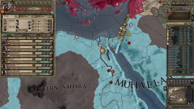 Lets Play Crusader Kings 2 - Bless the Gold down in Africa #25 смотреть онлайн