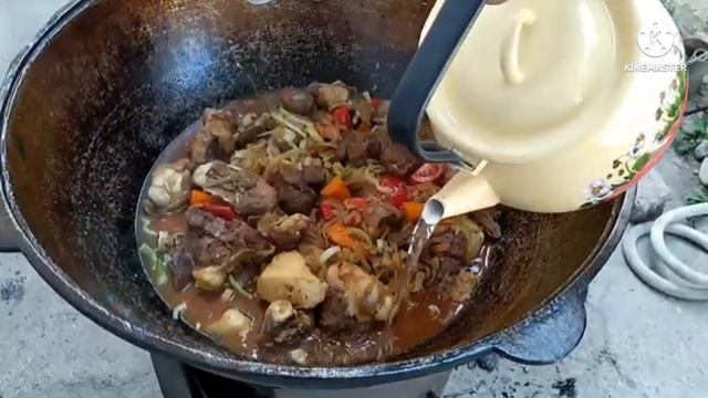 ТУЙ КАБОБ на зигирном масле ! Очень вкусно получилось) смотреть онлайн