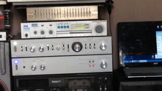Full power of 4x Radiotehnika S-90! CAMERA SHAKING!!! смотреть онлайн