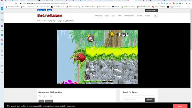 Play Game Boy Advance Madagascar UTrashMan Online in your browser RetroGames cc Opera 2022 07 0 смотреть онлайн