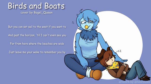 Birds & Boats (Gregory and the Hawk) [ covered by Bagel ] || Undertale Yellow Tribute || смотреть онлайн