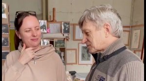 В гостях у художника Евгения Николаевича Чертыковцева