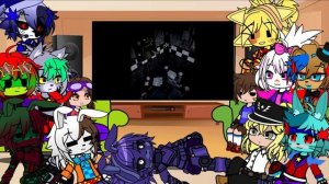 | FNAF SECURITY BREACH + FNAF DLC РЕАГИРУЕТ НА | Обзор Five Nights at Freddy’s: Security Breach | Г