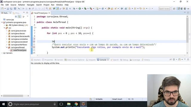? Tempo de interrupção com Sleep - Formação Java Web Full-Stack смотреть онлайн