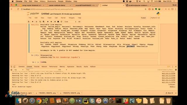 Docker ile Jupyter Notebooks kullanımı смотреть онлайн