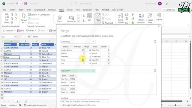 How to Merge Two or More Excel Tables with Power Query | Merge Tables | Power Query смотреть онлайн