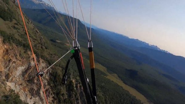 Paragliding in Patagonia, January 2020