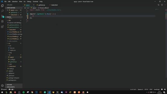 Parcel: 5-. Code Splitting смотреть онлайн