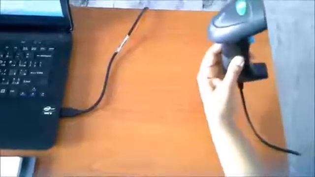 PS2000 Wired Long range CCD scanner смотреть онлайн