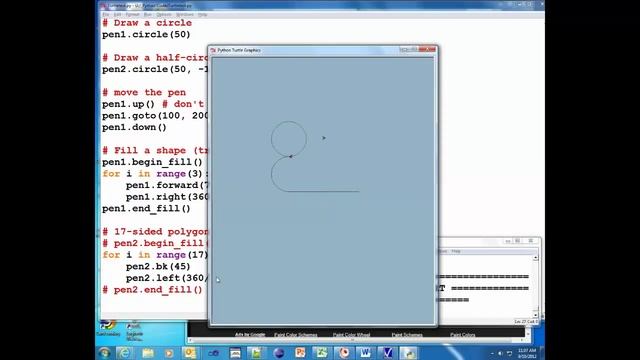 Python Turtle Graphics Part 4 смотреть онлайн