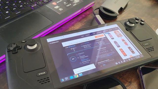 INSANE STEAM DECK INTERNET SPEED TEST?! (UK) смотреть онлайн