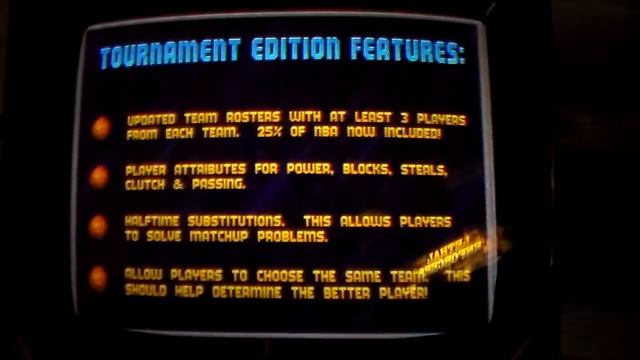 NBA Jam Tournament Edition Arcade Machine ! - The Legendary Classic In A Conversion Cabinet смотреть онлайн