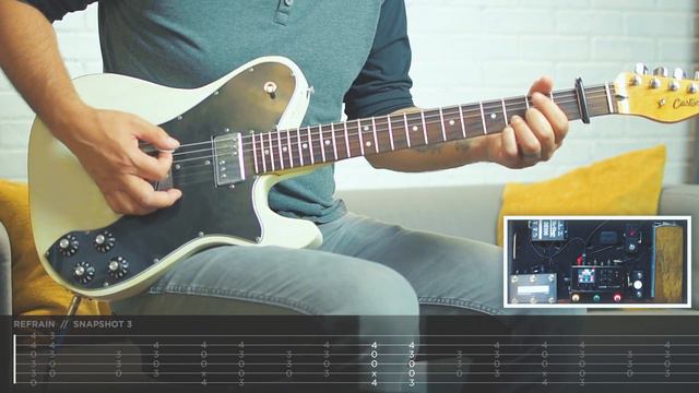 Jireh with Tabs Guitar Cover + HX Stomp preset смотреть онлайн